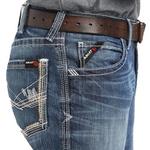 Men's Ariat M4 Ridgeline Relaxed Fit Bootcut Jeans - Thumbnail 3 of 5