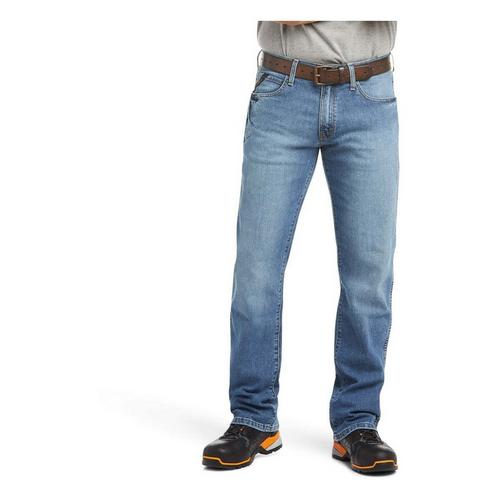 Men's Ariat Rebar M4 DuraBasic Relaxed Fit Bootcut Jeans - Primary Image