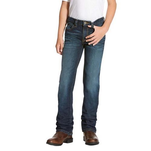 Boys' Ariat B4 Legacy Stackable Slim Fit Straight Jeans - Primary Image