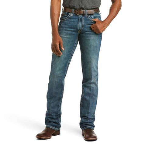 Men's Ariat M7 Rocker Coltrane Stackable Slim Fit Straight Jeans - Primary Image
