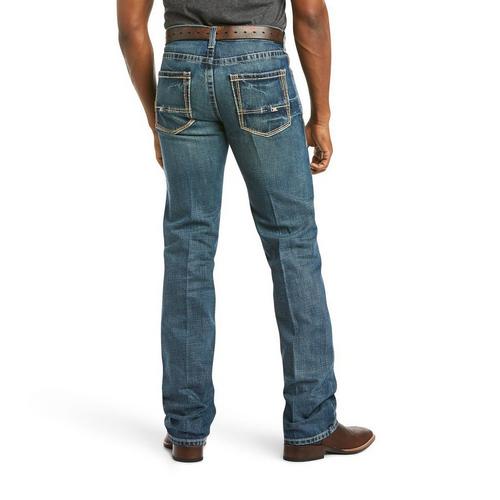 Men's Ariat M7 Rocker Coltrane Stackable Slim Fit Straight Jeans - Primary Image