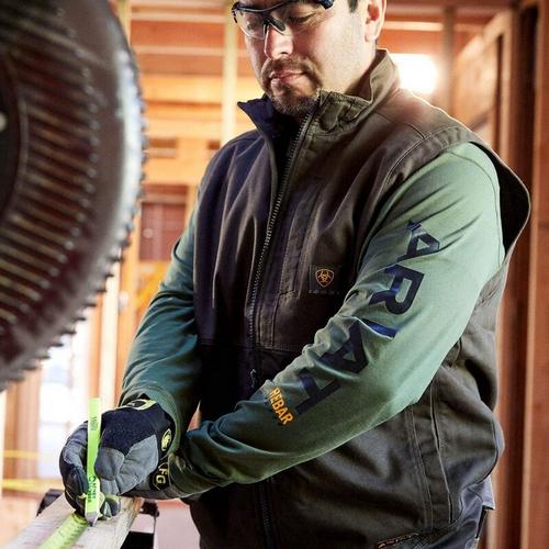 Men's Ariat Rebar DuraCanvas Vest - Primary Image
