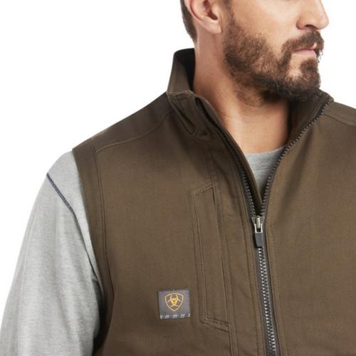 Men's Ariat Rebar DuraCanvas Vest - Primary Image