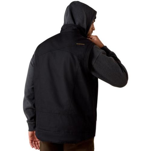 Men's Ariat Rebar Washed DuraCanvas Vest - Primary Image