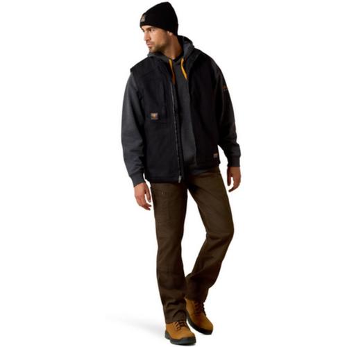 Men's Ariat Rebar Washed DuraCanvas Vest - Primary Image