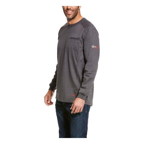 Men's Ariat FR Air Crew Long Sleeve T-Shirt - Primary Image