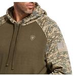 Men's Ariat Patriot Hoodie - Thumbnail 2 of 2