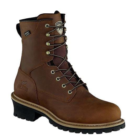 Men's Irish Setter Mesabi 8in WP Logger Work Boots - Irish Setter