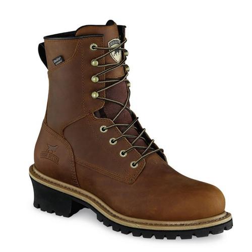 Men's Irish Setter Mesabi 8in Steel-Toe Waterproof Steel Toe Work Boots - Primary Image