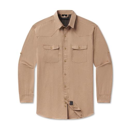 Men's Southern Marsh Saragosa Ridge Performance Long Sleeve Button Up Shirt - Primary Image