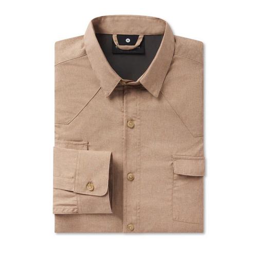 Men's Southern Marsh Saragosa Ridge Performance Long Sleeve Button Up Shirt - Primary Image