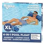 Aqua Leisure Supreme XL  4-in-1 Monterey Hammock - Thumbnail 7 of 7
