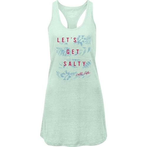 Women's Salt Life Let's Get Salty Shirt Dress - Primary Image