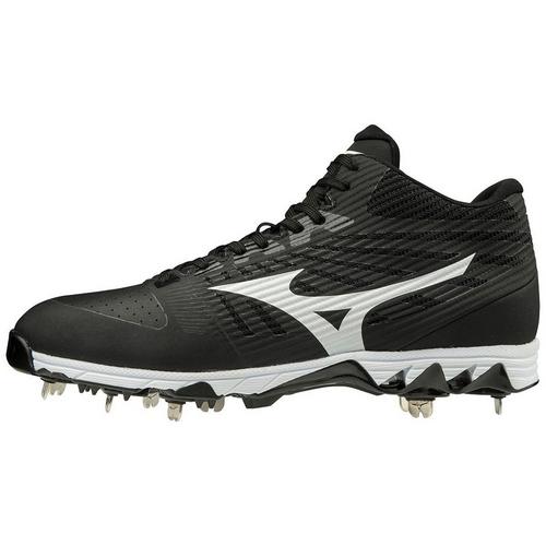 Men's Mizuno 9-Ambition Mid Metal Baseball Cleats - Primary Image