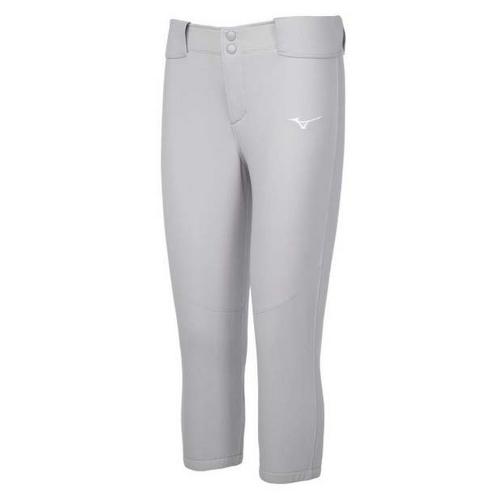Youth Girls' Mizuno Belted Stretch Softball Pants - Primary Image