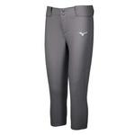 Youth Girls' Mizuno Belted Stretch Softball Pants - Thumbnail 1 of 2