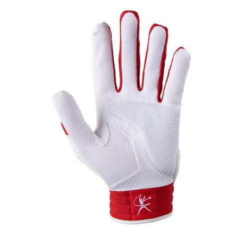 Women's Mizuno Finch Padded Softball Batting Gloves - Primary Image