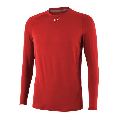 Youth Mizuno Top Long Sleeve Baseball Compression Shirt - Primary Image