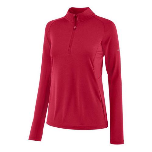 Women's Mizuno 1/4 Zip Long Sleeve Softball Shirt | SCHEELS.com