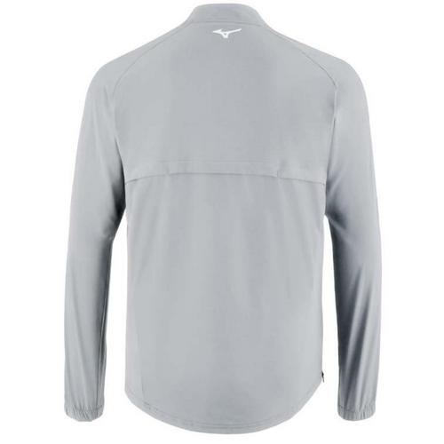 Men's Mizuno Long Sleeve Hitting Long Sleeve Baseball 1/4 Zip - Primary Image