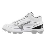 Men's Mizuno CushionRevo Diamond Mid TPU Molded Baseball Cleats - Thumbnail 7 of 13