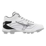 Men's Mizuno CushionRevo Diamond Mid TPU Molded Baseball Cleats - Thumbnail 9 of 13