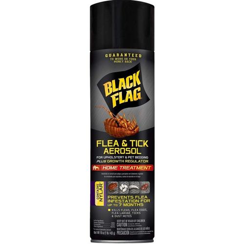 Black Flag Flea & Tick Aerosol - 16 oz - Primary Image