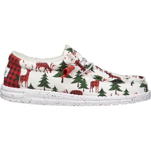 Men's HEYDUDE Wally Christmas Loafers - Primary Image