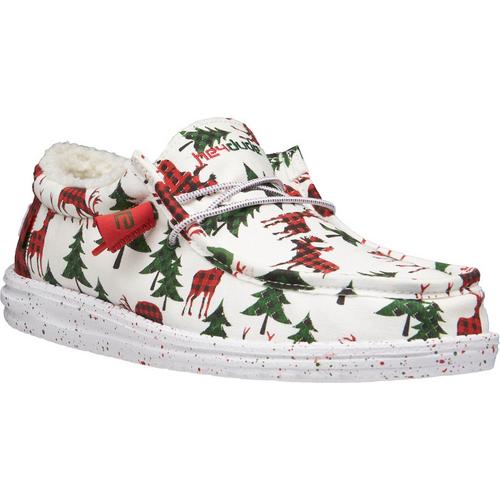 Men's HEYDUDE Wally Christmas Loafers - Primary Image