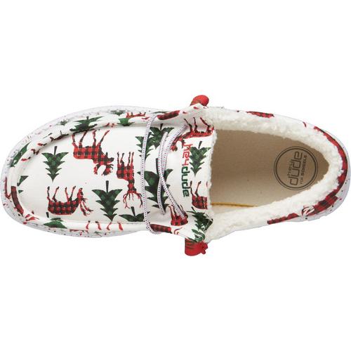 Men's HEYDUDE Wally Christmas Loafers - Primary Image