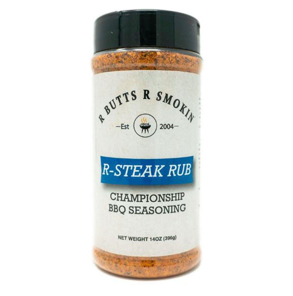 R Butts R Smokin' R-Steak Rub 14 oz - R Butts R Smokin
