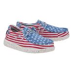 Little Kids' HEYDUDE Wally Patriotic Loafers - Thumbnail 2 of 3