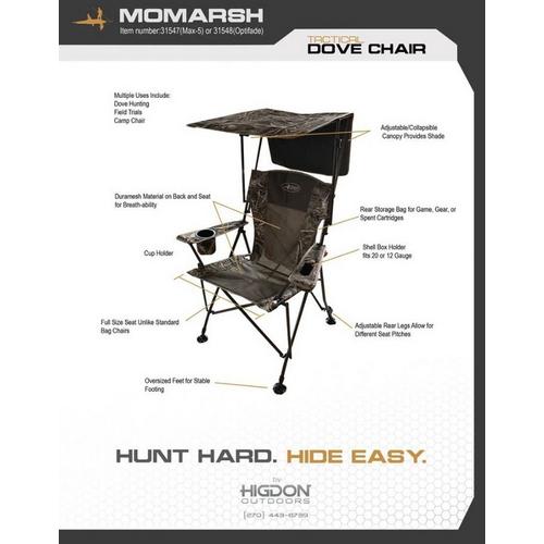 MOmarsh Tactical Dove Chair - Primary Image