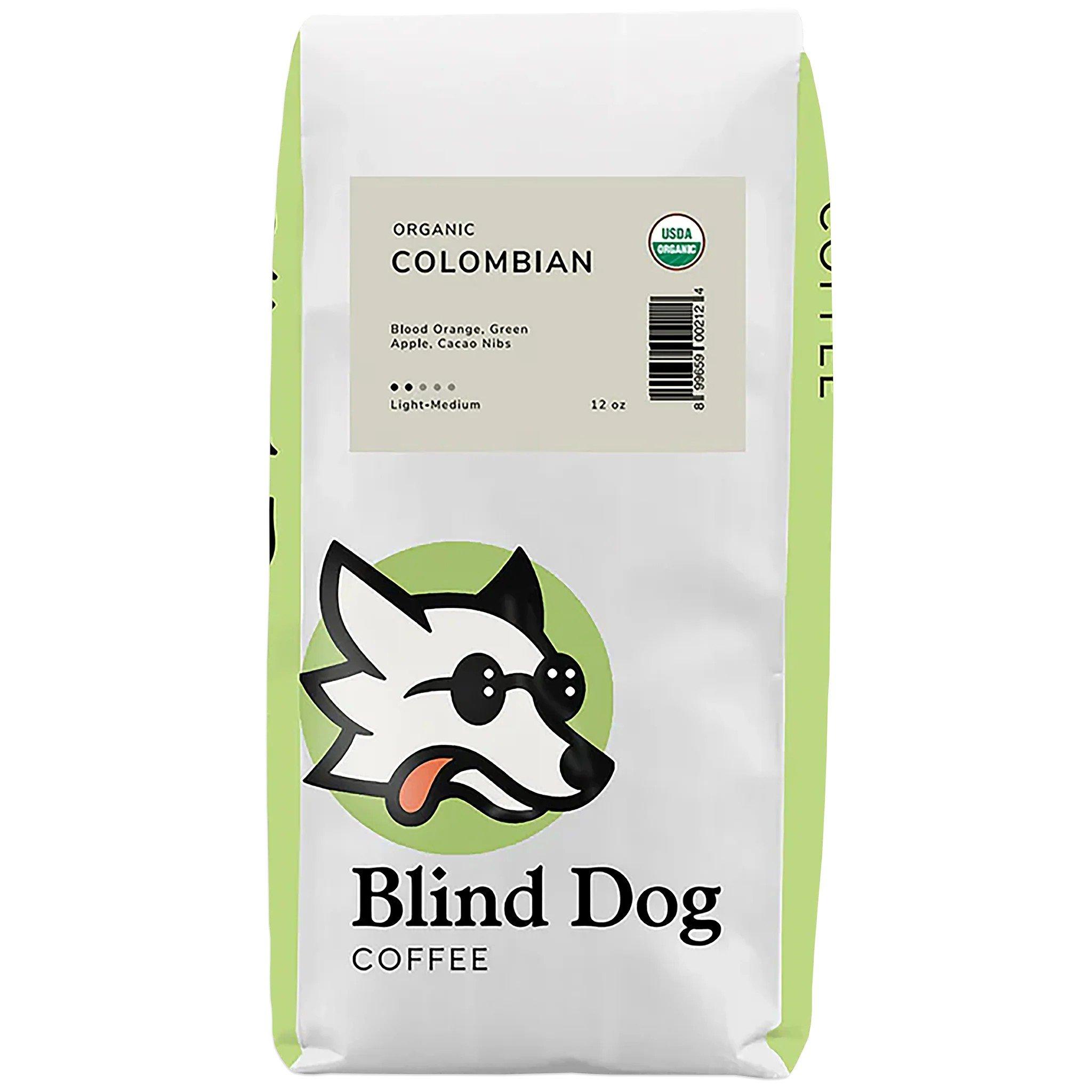 Blind Dog Coffee Colombian Organic Ground Coffee - Blind Dog Coffee