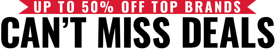 up to 50% Off top brands: Can't miss deals