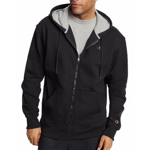 Men's Champion Powerblend Full Zip Hoodie - Primary Image