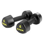 ZIVA RPU Tribell Dumbbells 2 Pc. Set - Thumbnail 1 of 7