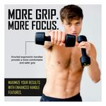 ZIVA RPU Tribell Dumbbells 2 Pc. Set - Thumbnail 5 of 7