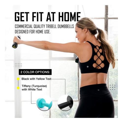 ZIVA RPU Tribell Dumbbells 2 Pc. Set - Primary Image