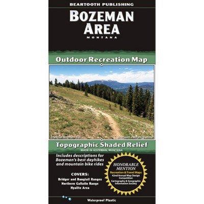 Beartooth Publishing Bozeman Area Topographic Map - Beartooth Publishing