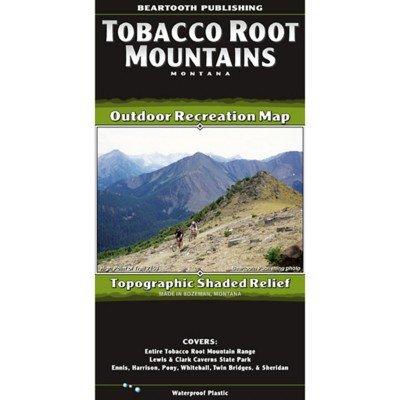 Beartooth Publishing Tobacco Root Mountains Topographic Map - Beartooth Publishing