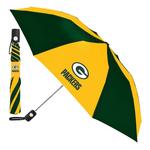 Wincraft Green Bay Packers Auto Folding Umbrella - Thumbnail 1 of 4