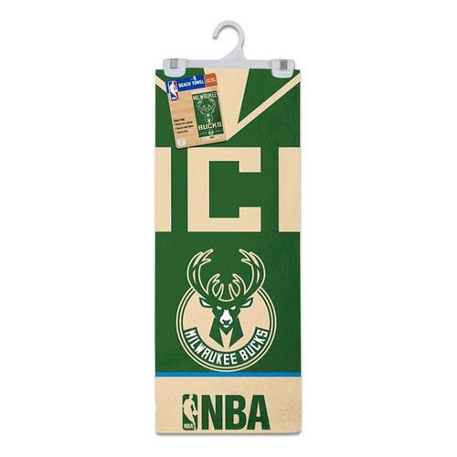 Wincraft Milwaukee Bucks Fiber Beach Towel - Primary Image