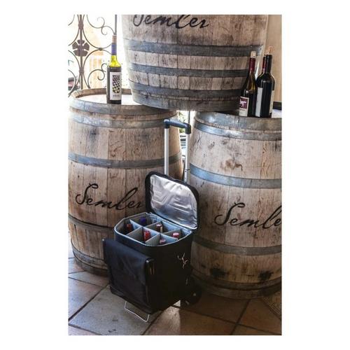 Picnic Time Cellar 6-Bottle Wine Carrier & Cooler Tote - Primary Image