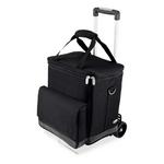 Picnic Time Cellar 6-Bottle Wine Carrier & Cooler Tote & Trolley - Thumbnail 1 of 6