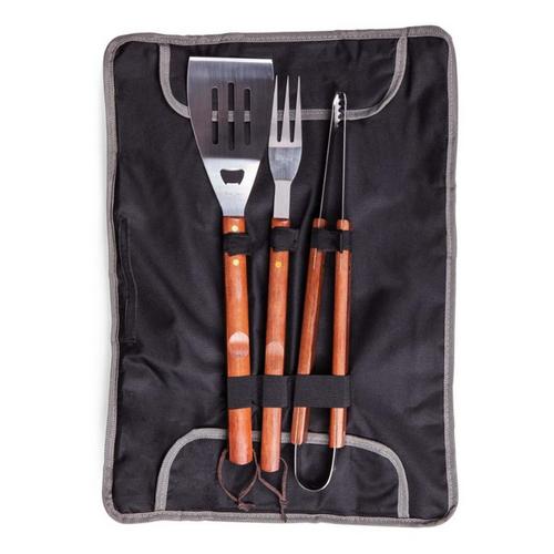 Picnic Time 3-Piece BBQ Tote & Grill Set - Primary Image