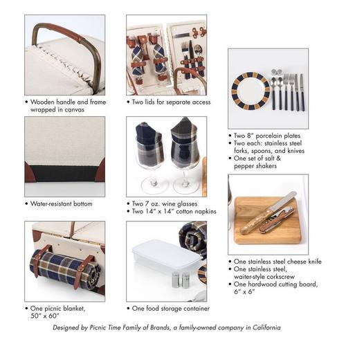 Picnic Time Pioneer Picnic Basket - Primary Image