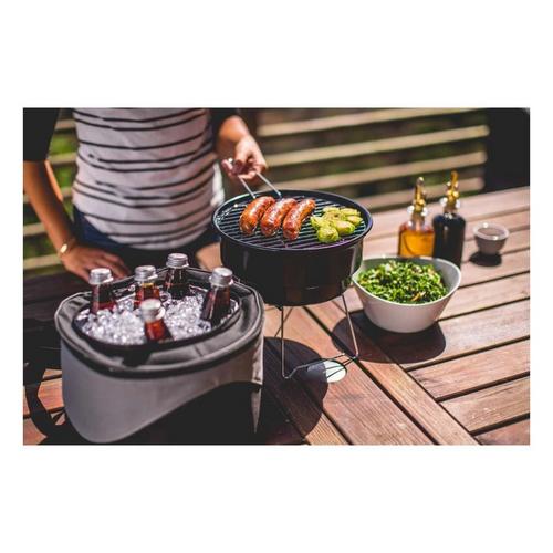 Picnic Time Caliente Portable Charcoal Grill & Cooler Tote - Primary Image