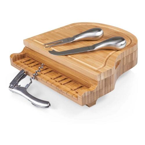 Picnic Time Piano Cheese Cutting Board & Tools Set - Primary Image