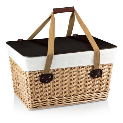 Picnic Time Canasta Grande Wicker Basket - Primary Image